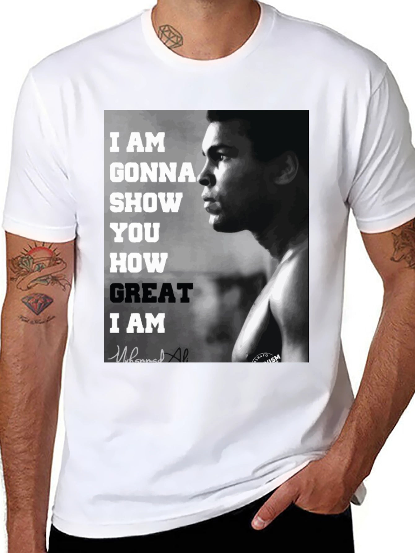 Muhammad Ali Graphic T-Shirt - Boxer Legend Tee