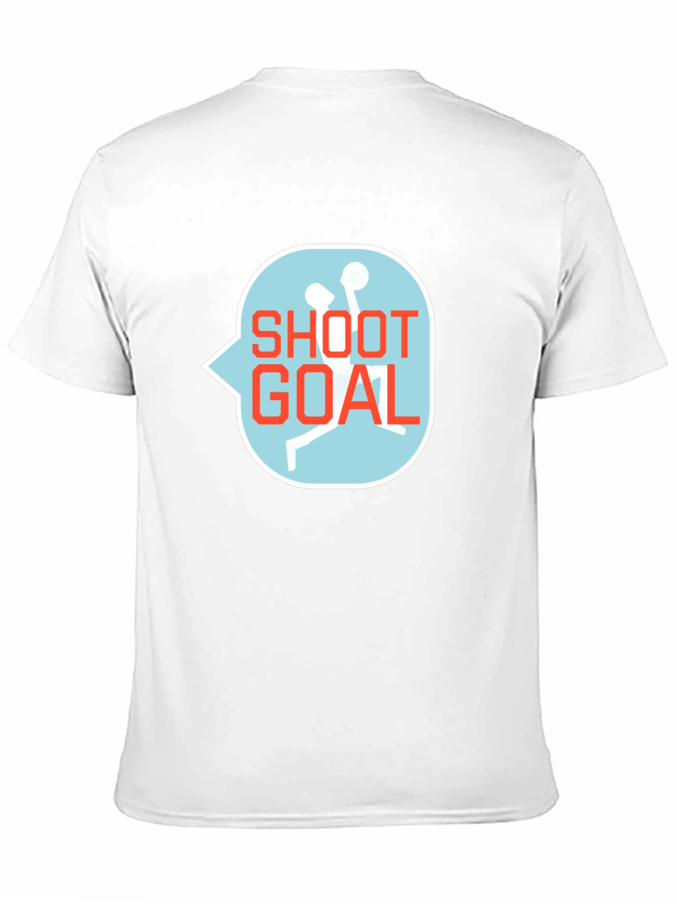 Shoot Goal Graphic Tee - Stylish Black T-Shirt