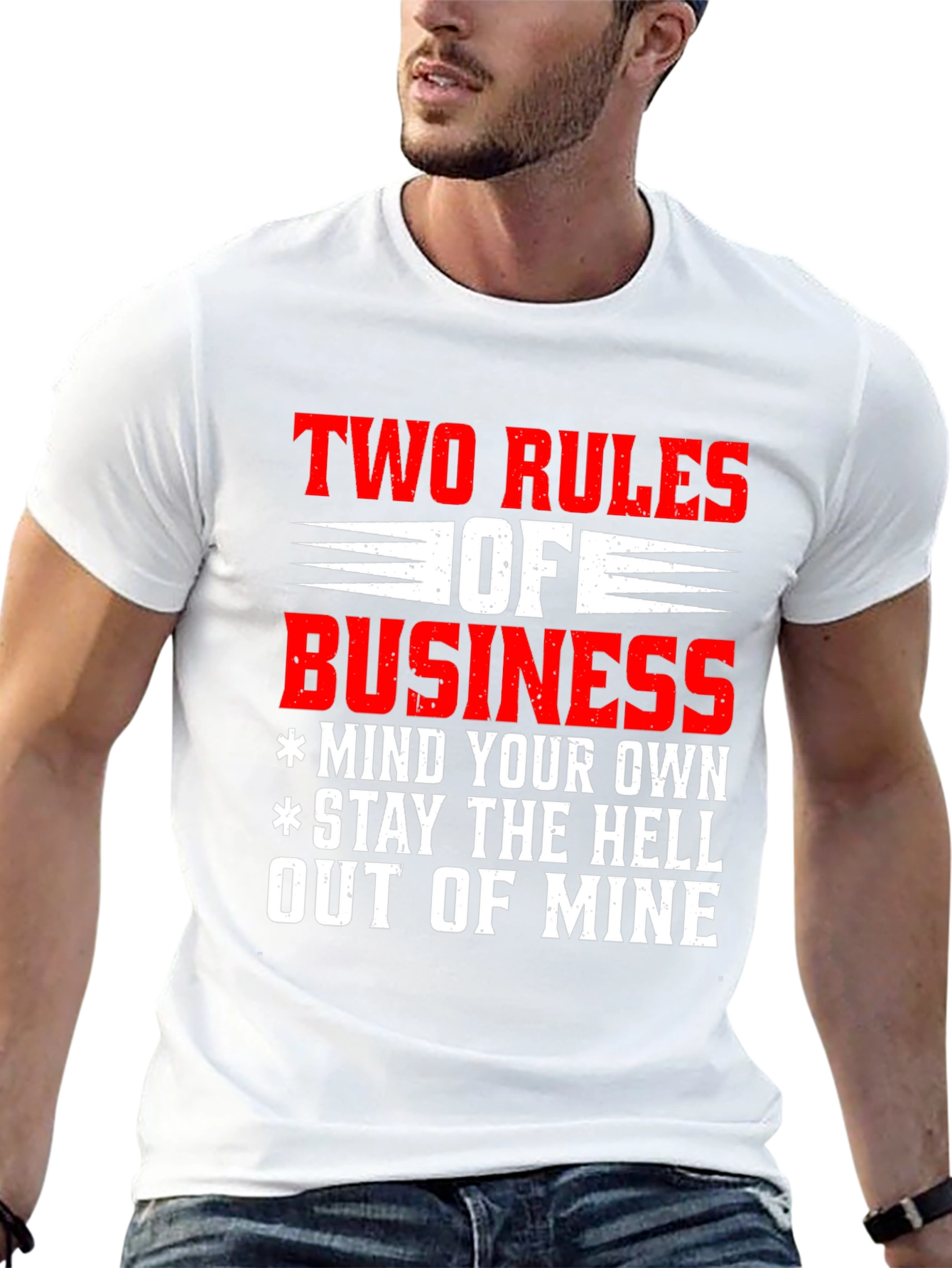 Two Rules of Business Graphic Tee