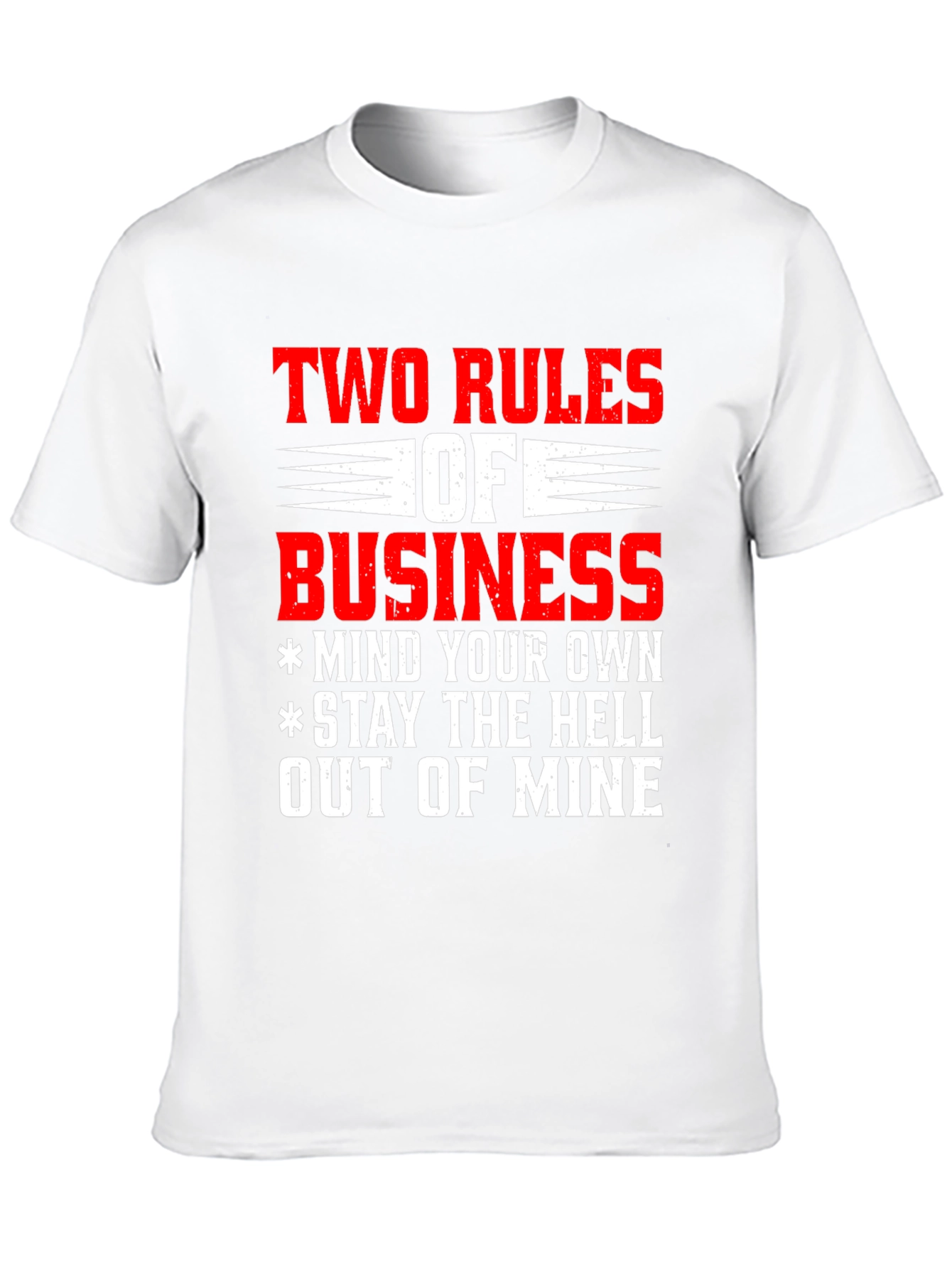 Two Rules of Business Graphic Tee