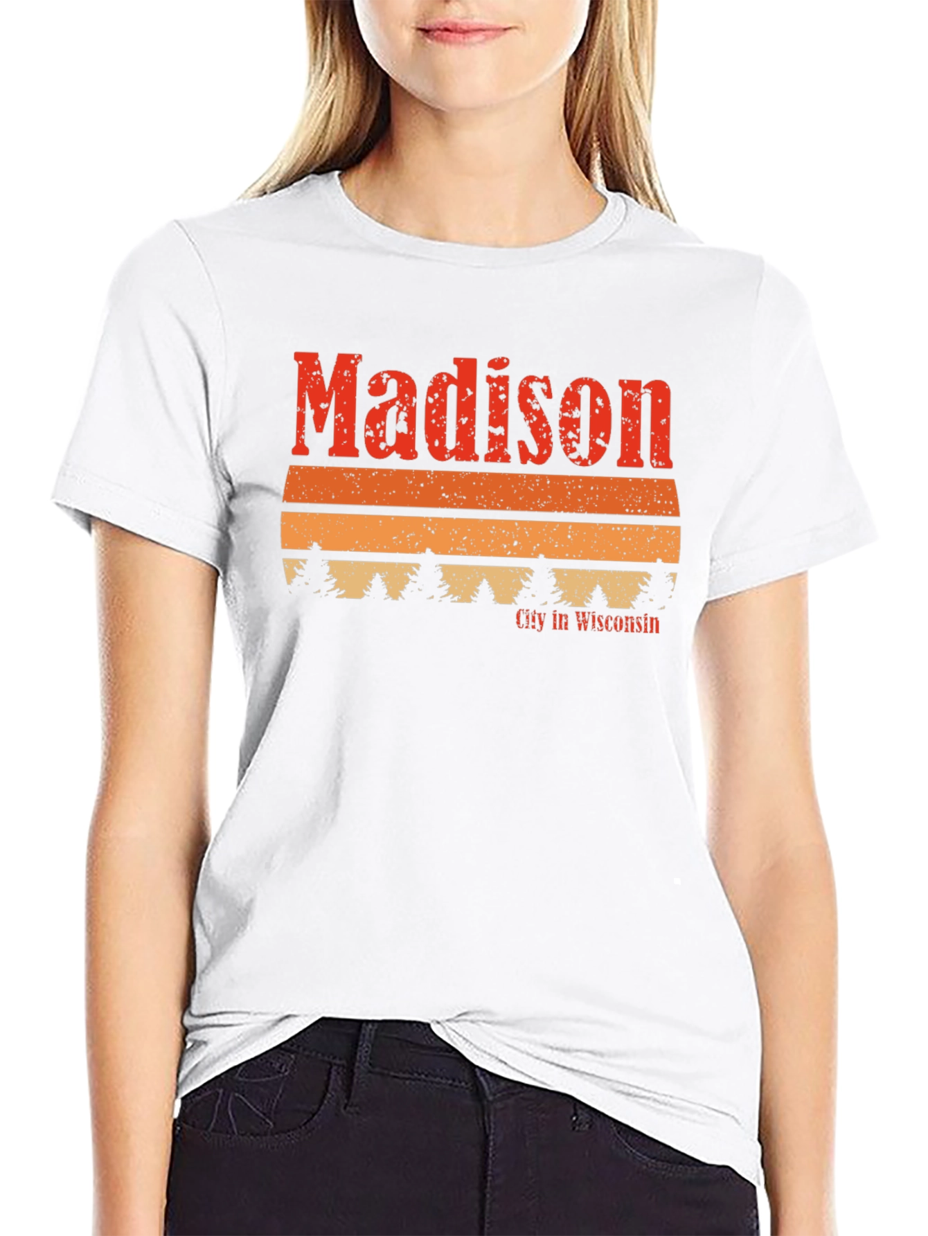 Madison Wisconsin Retro T-Shirt