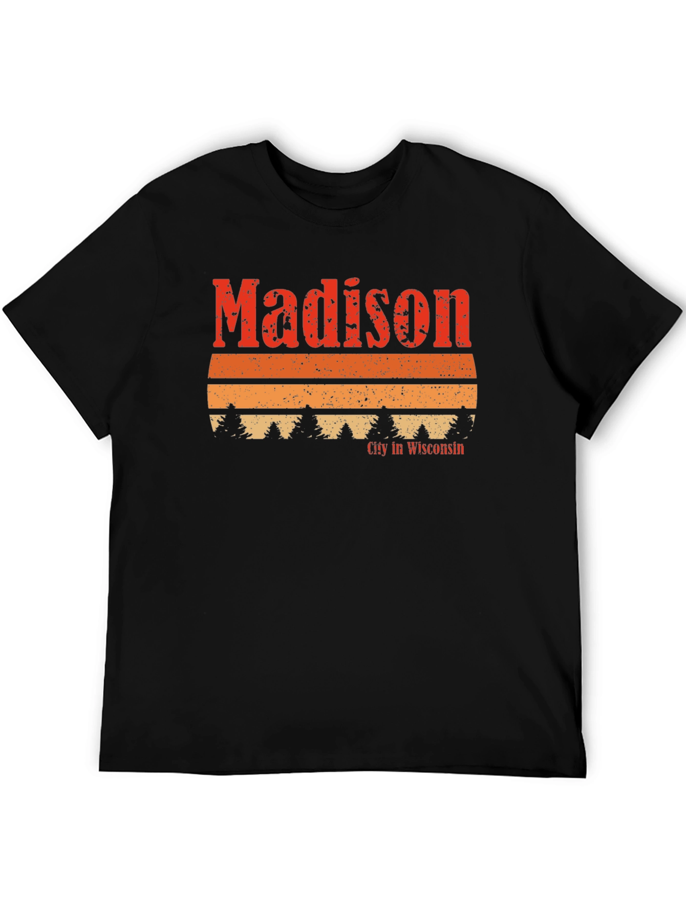 Madison Wisconsin Retro T-Shirt