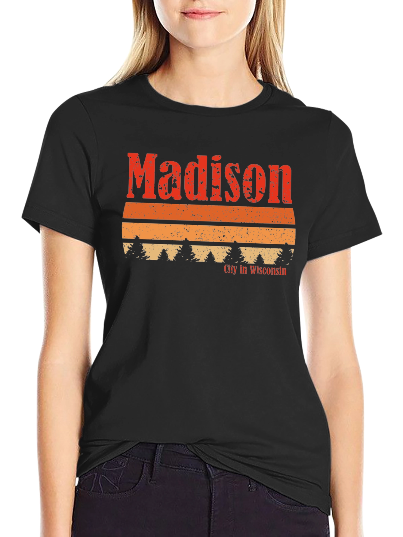Madison Wisconsin Retro T-Shirt