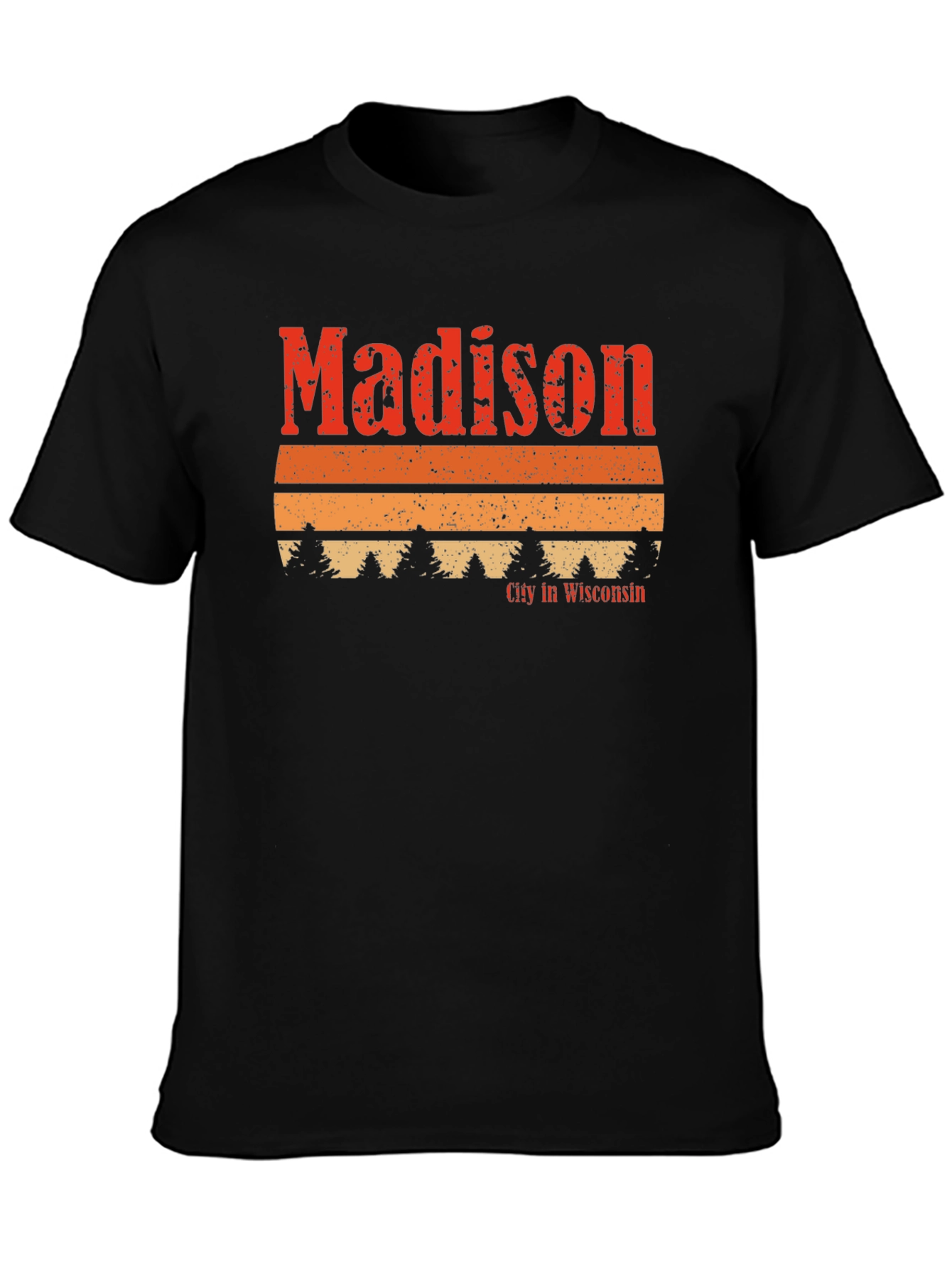 Madison Wisconsin Retro T-Shirt