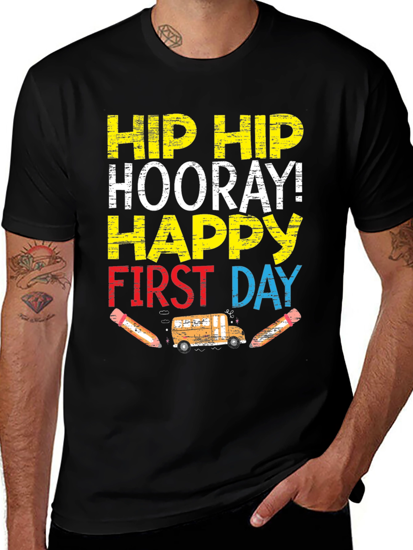 Happy First Day of School Graphic Tee