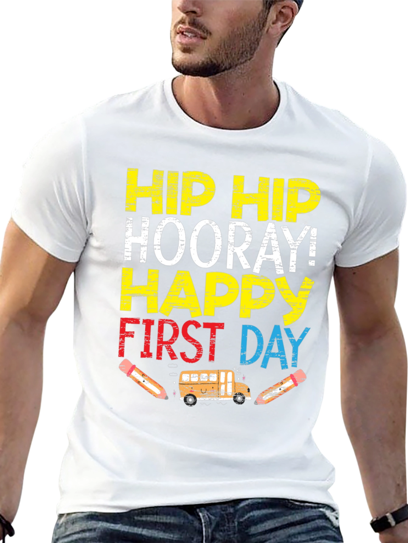 Happy First Day of School Graphic Tee