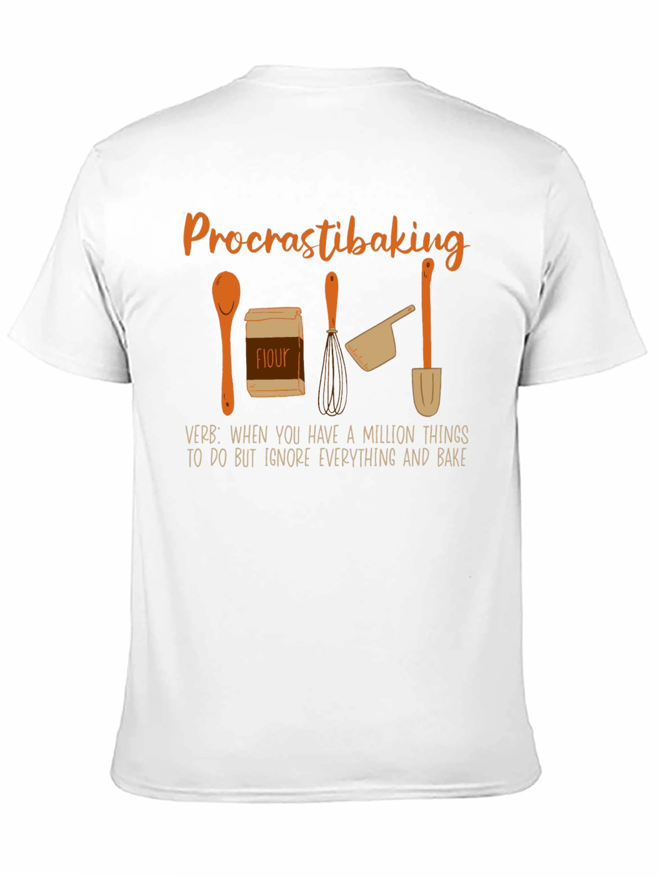 Procrastibaking Graphic T-Shirt