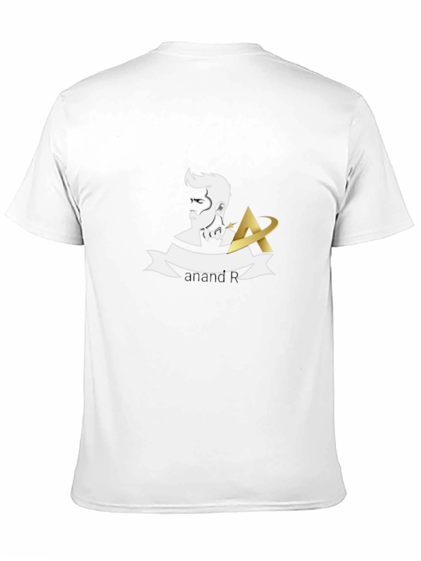 Stylish Mens Black T-Shirt with Graphic Print