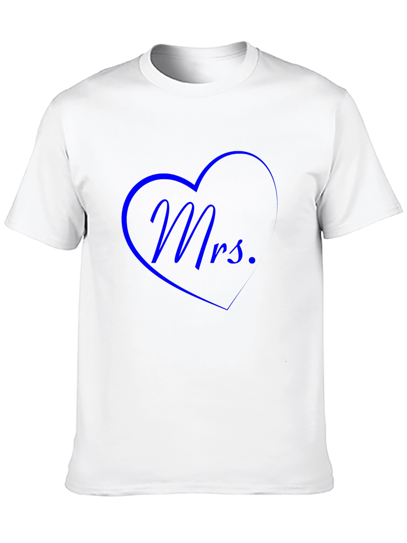 Mrs. Heart Graphic Tee - Black
