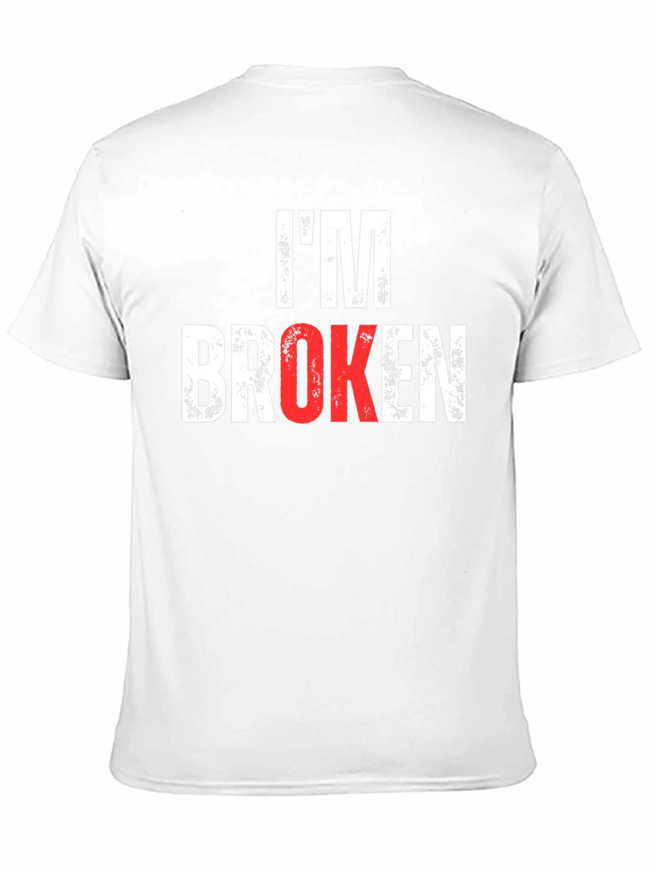 Im Broken Graphic Tee - Mens Black T-Shirt