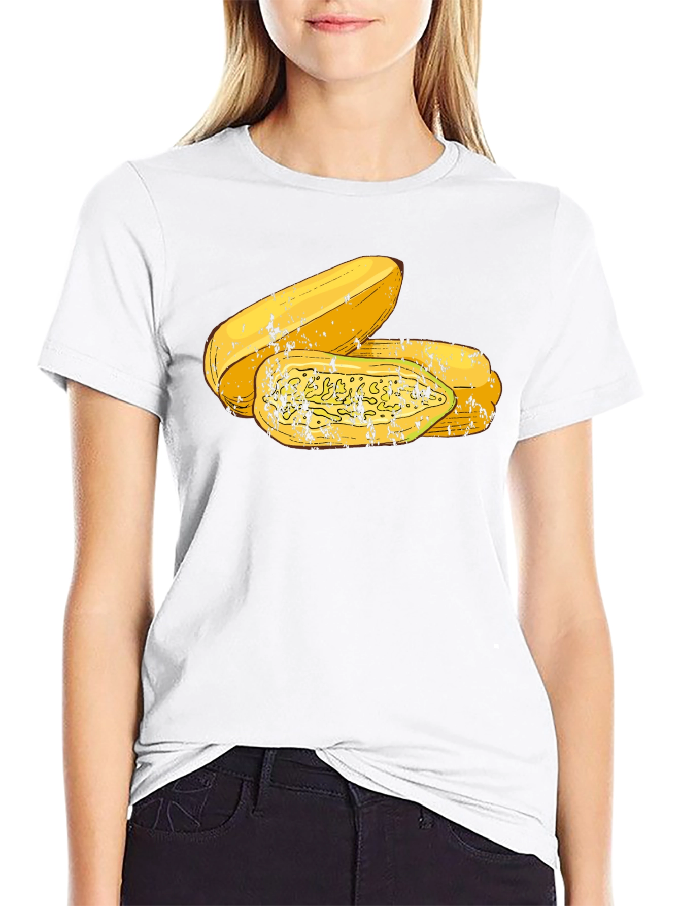 Yellow Squash Graphic Tee
