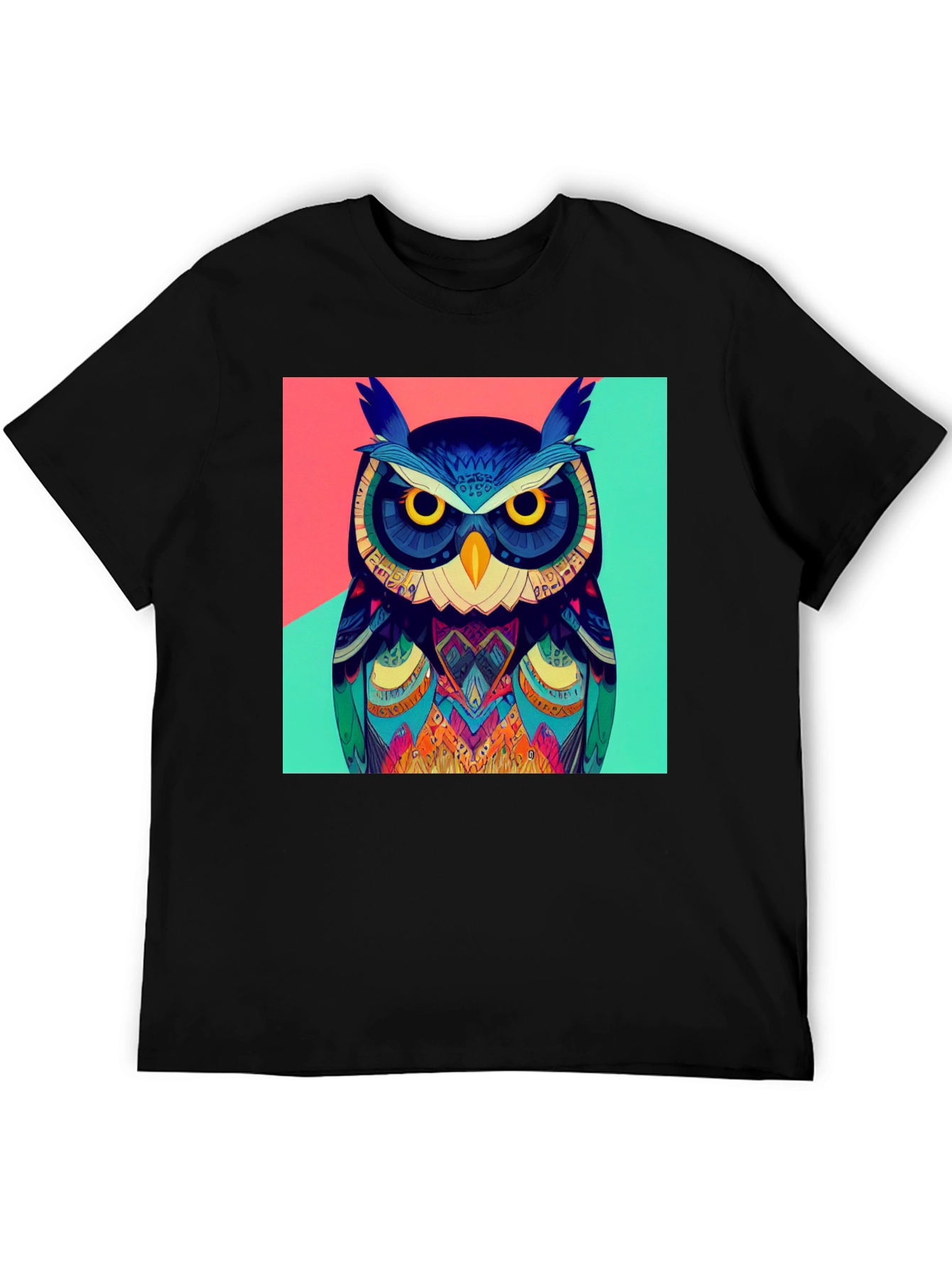 Cool Owl Graphic Tee - Modern Style