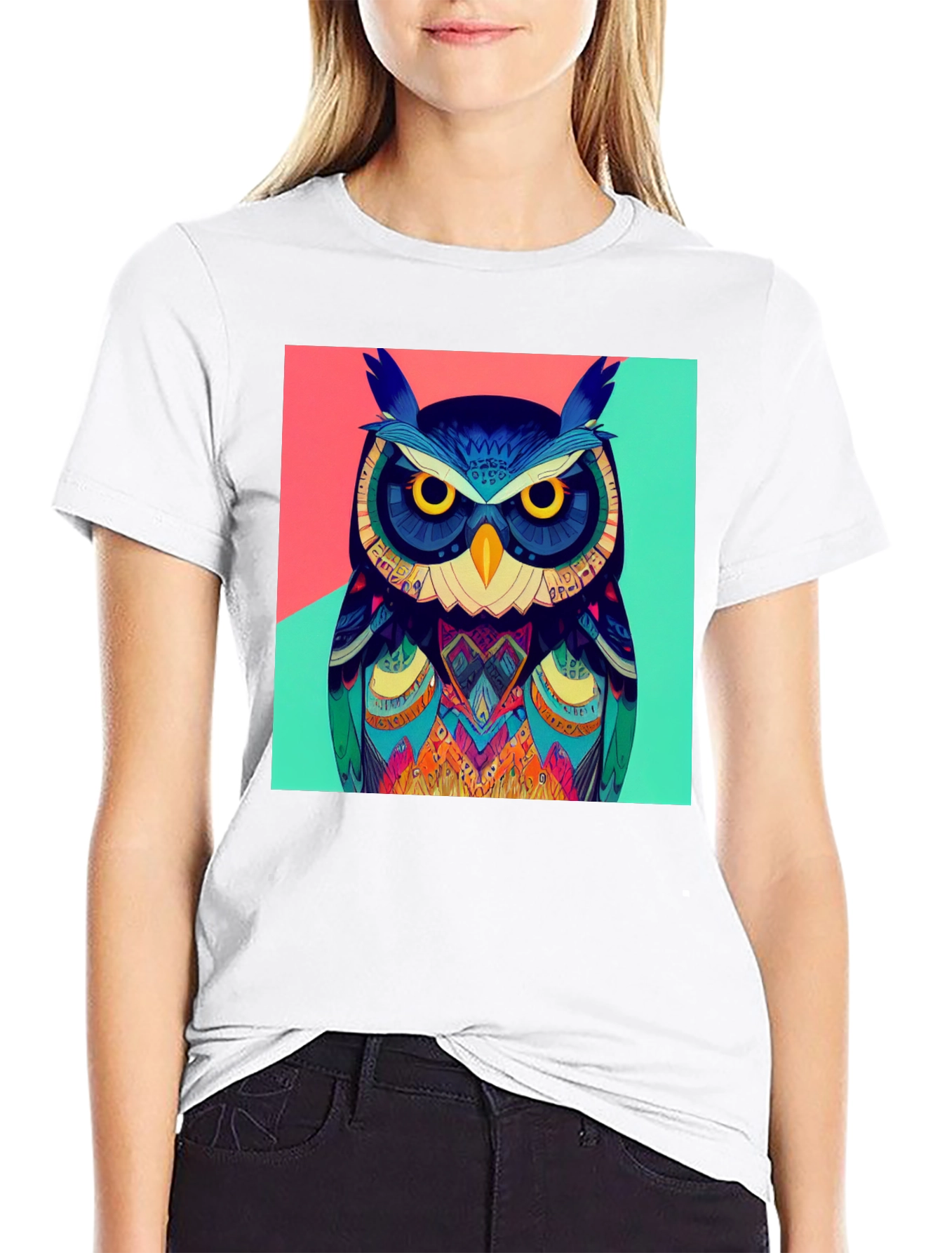 Cool Owl Graphic Tee - Modern Style
