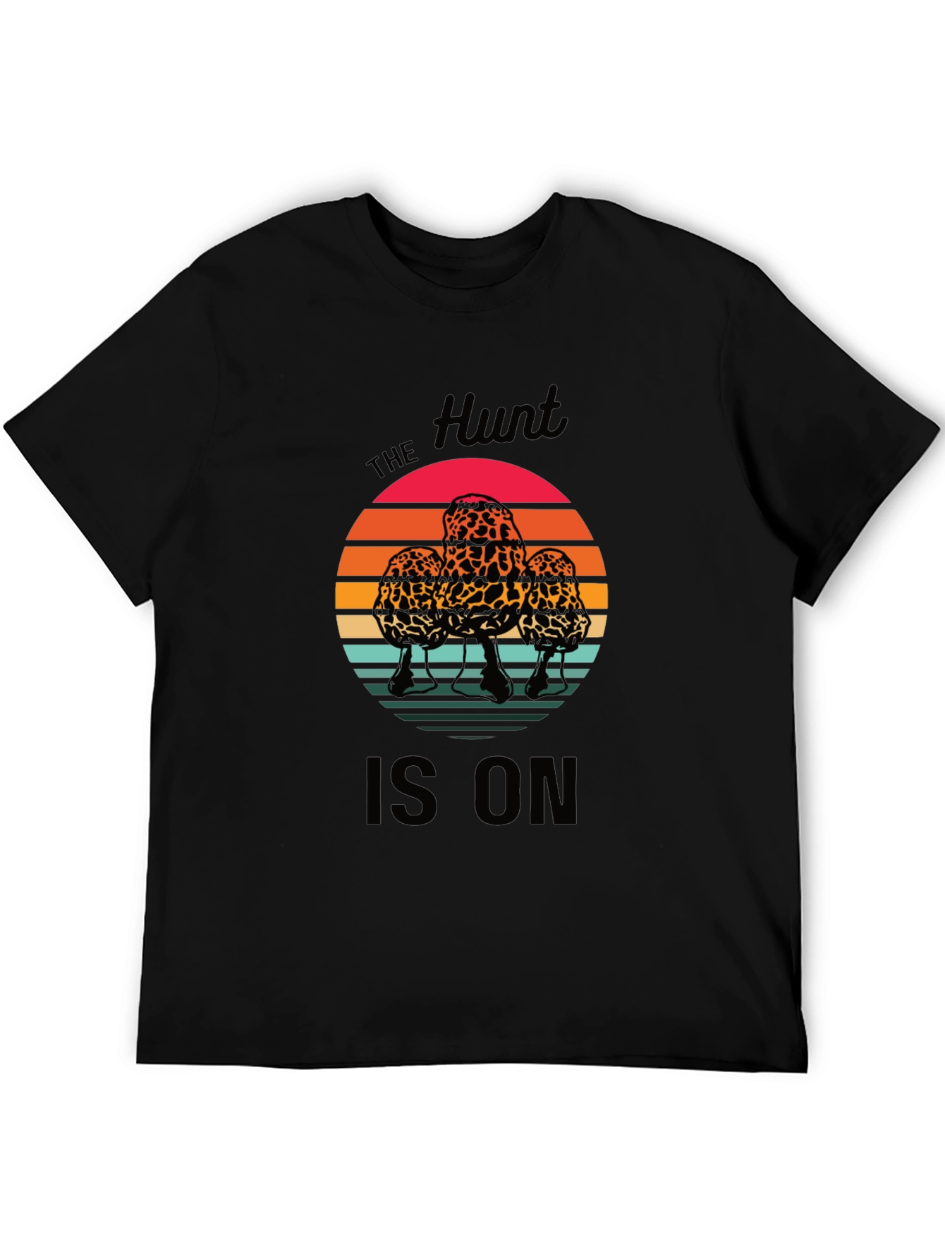 The Hunt Is On Morel Mushroom T-Shirt