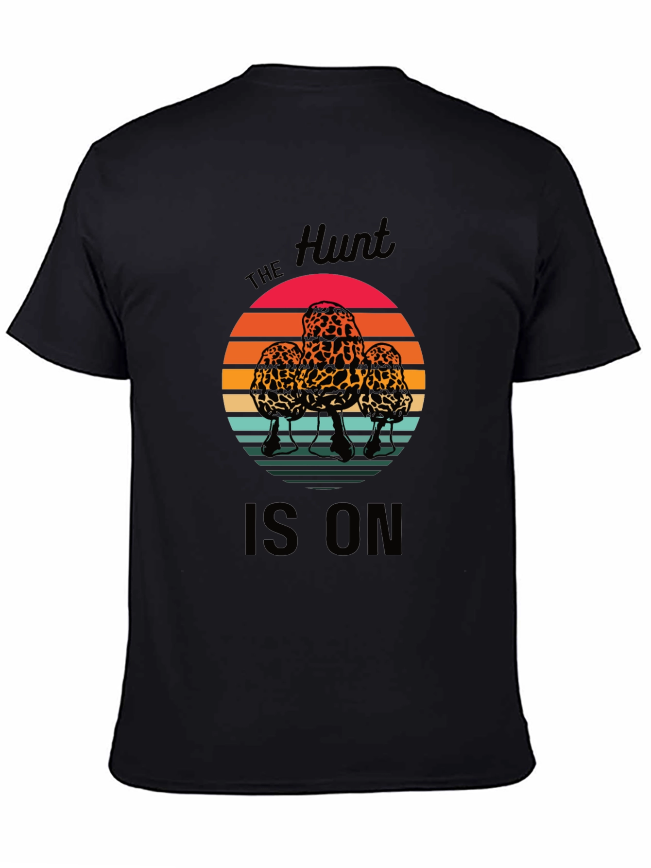 The Hunt Is On Morel Mushroom T-Shirt