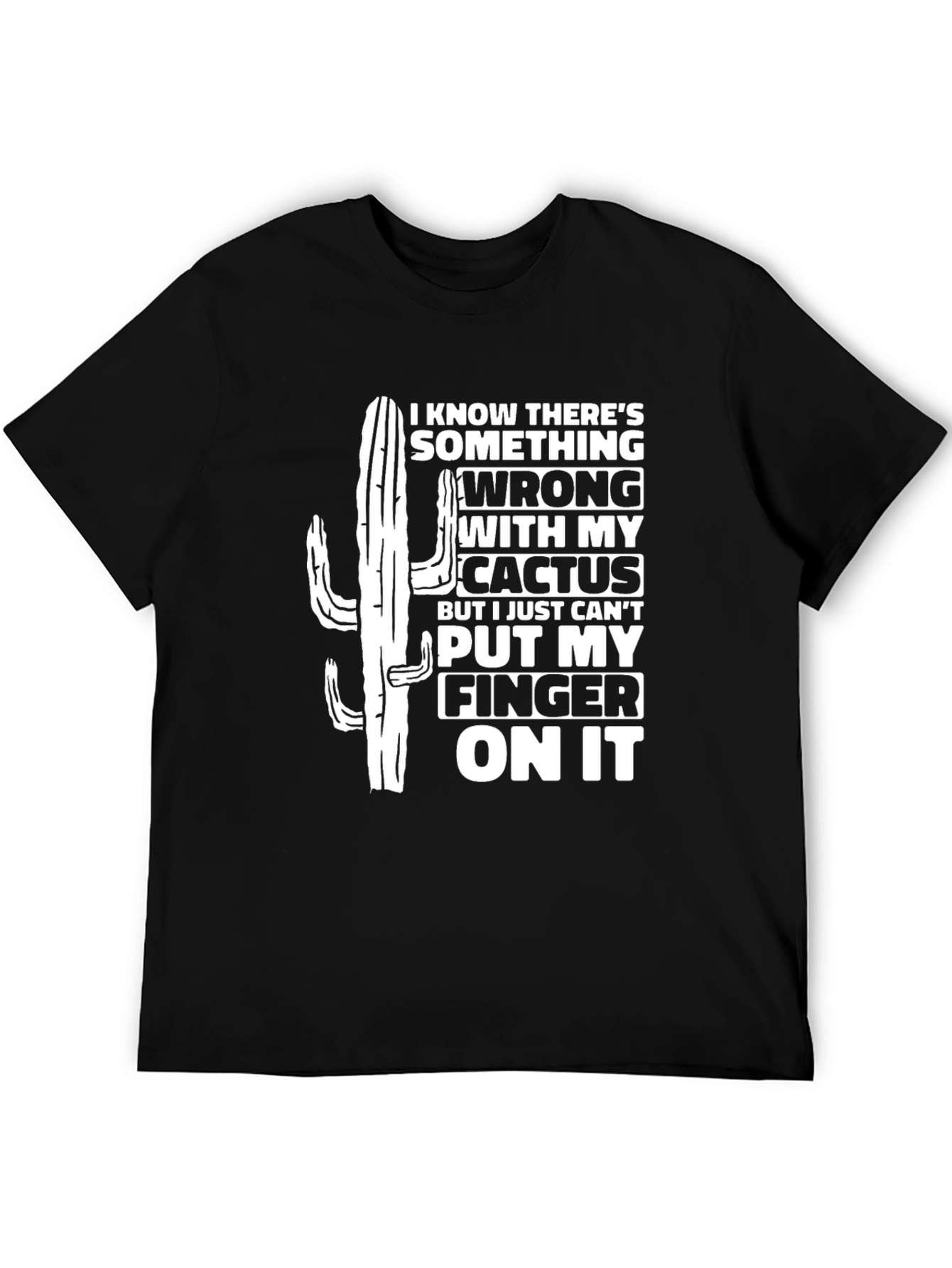 Cactus Humor Graphic T-Shirt
