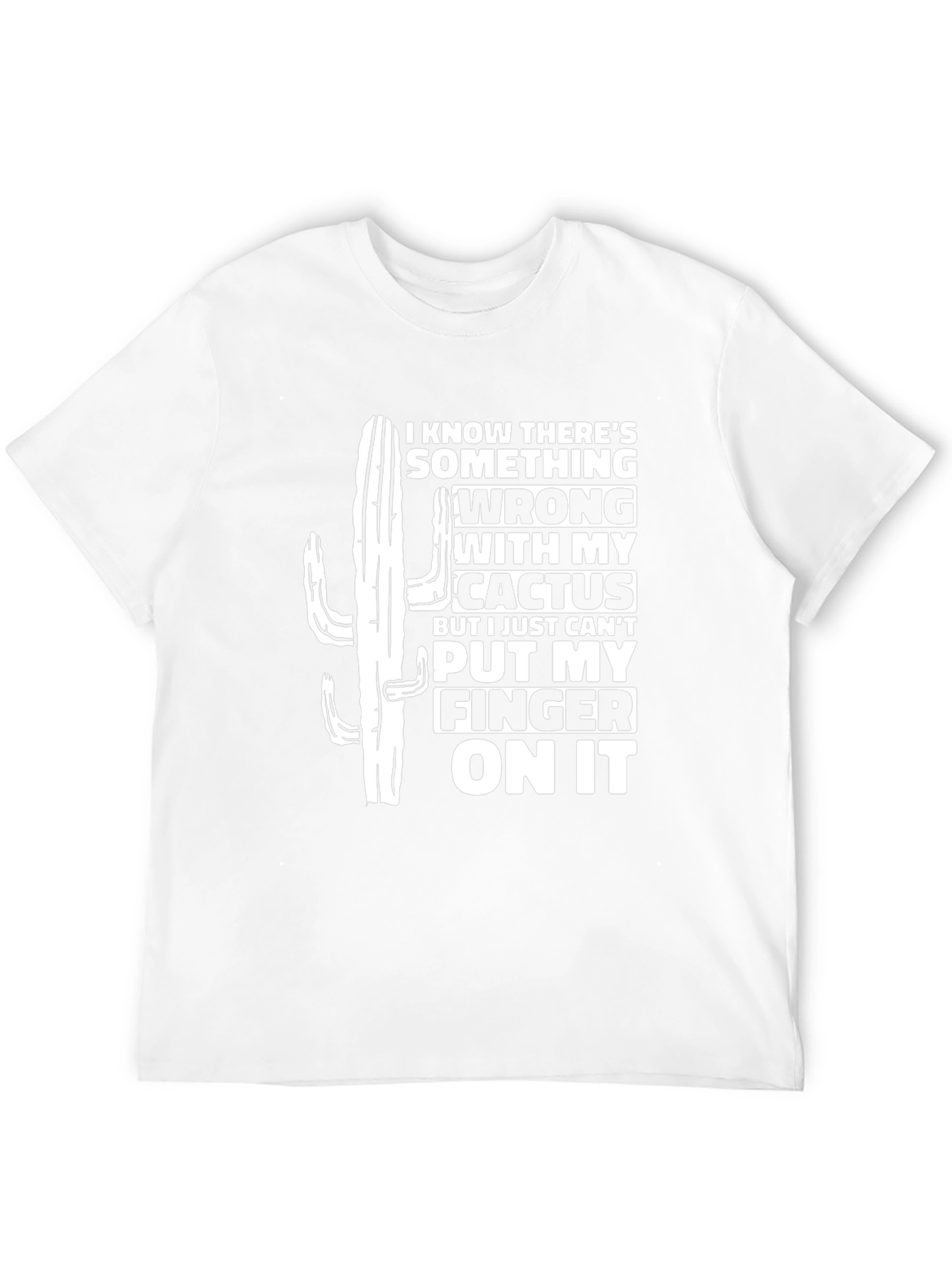 Cactus Humor Graphic T-Shirt