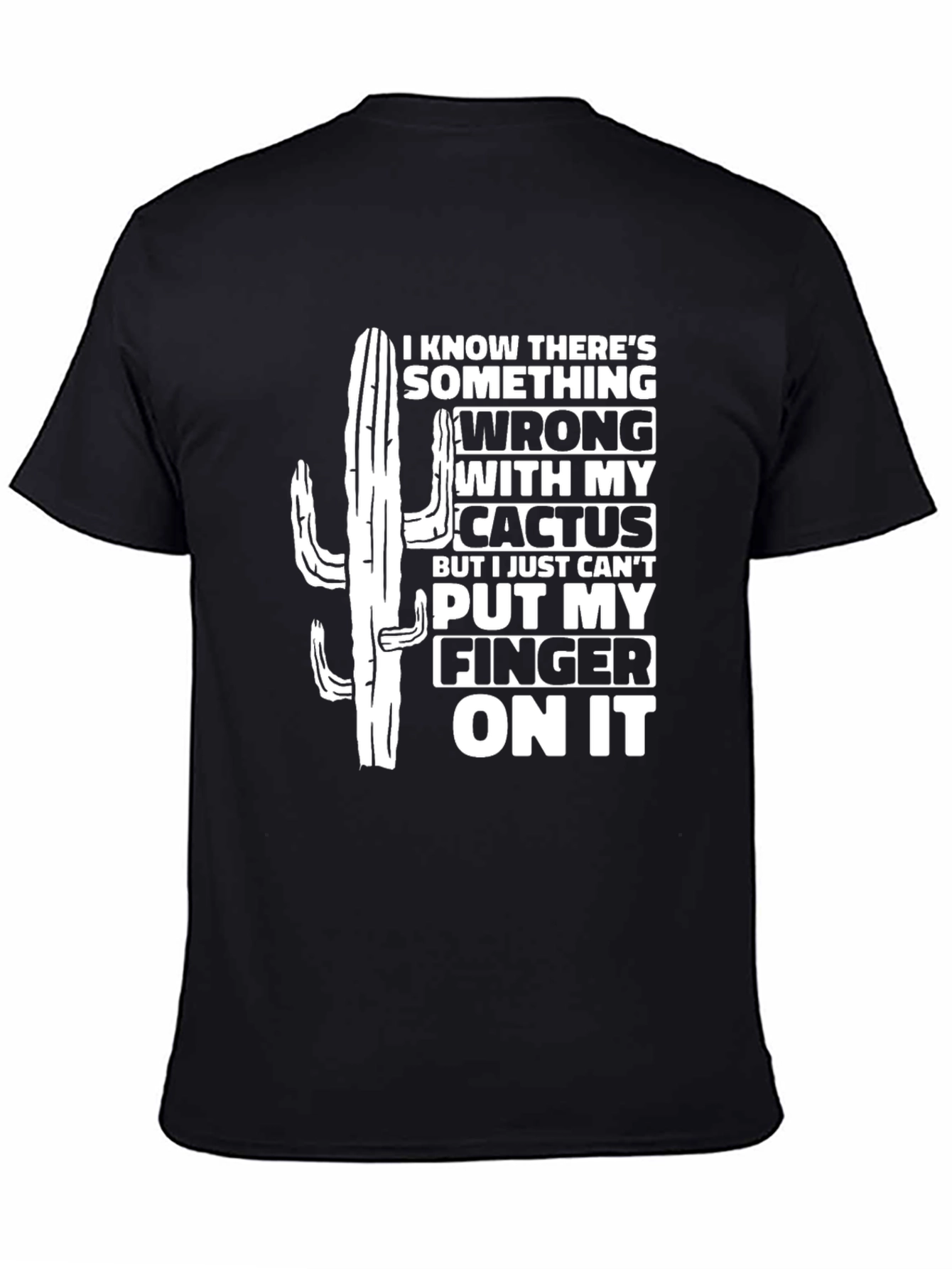 Cactus Humor Graphic T-Shirt