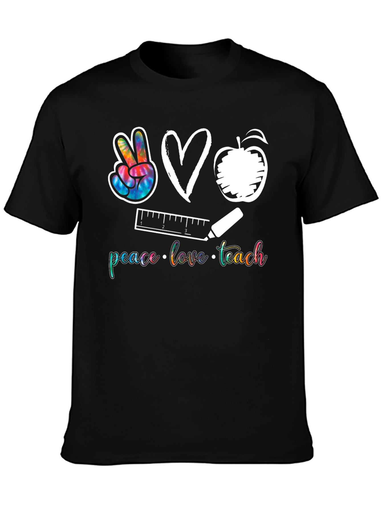 Peace Love Teach T-Shirt
