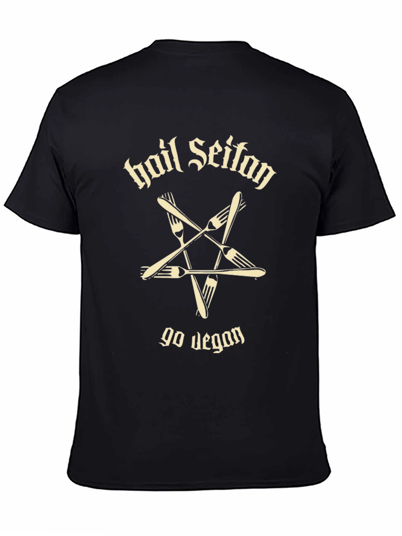 Hail Seitan Vegan Graphic T-Shirt