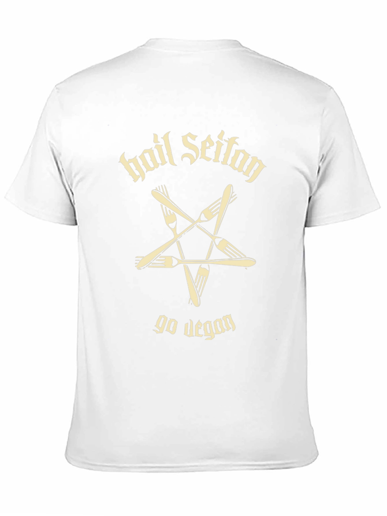 Hail Seitan Vegan Graphic T-Shirt