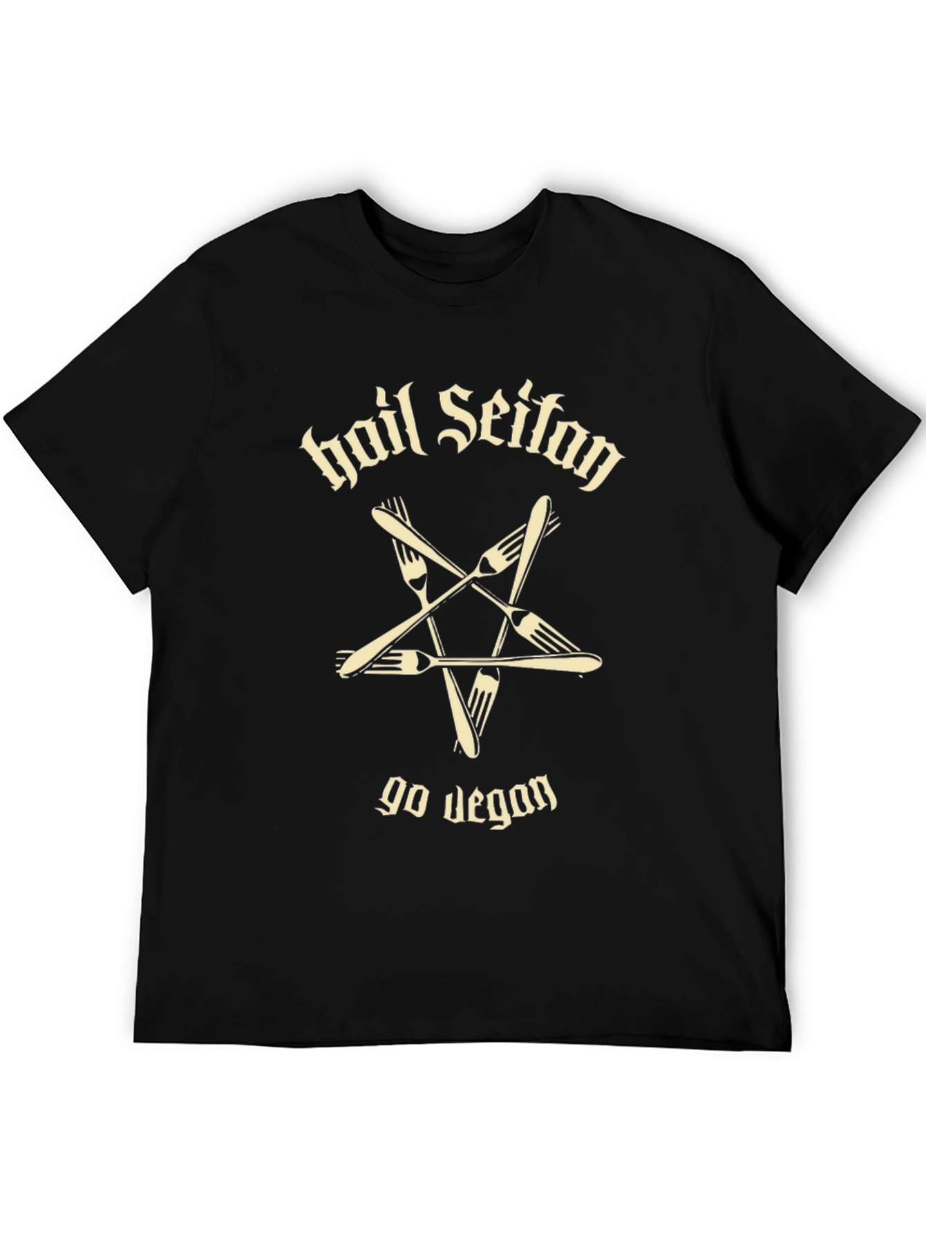 Hail Seitan Vegan Graphic T-Shirt