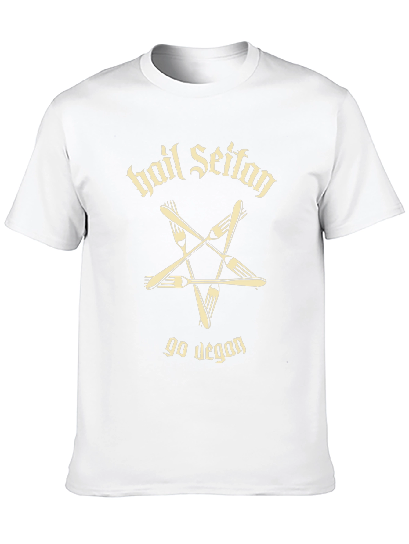 Hail Seitan Vegan Graphic T-Shirt