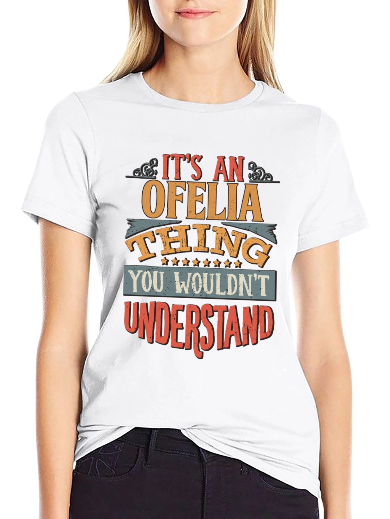 Ofelia Thing T-Shirt - Funny Name Tee