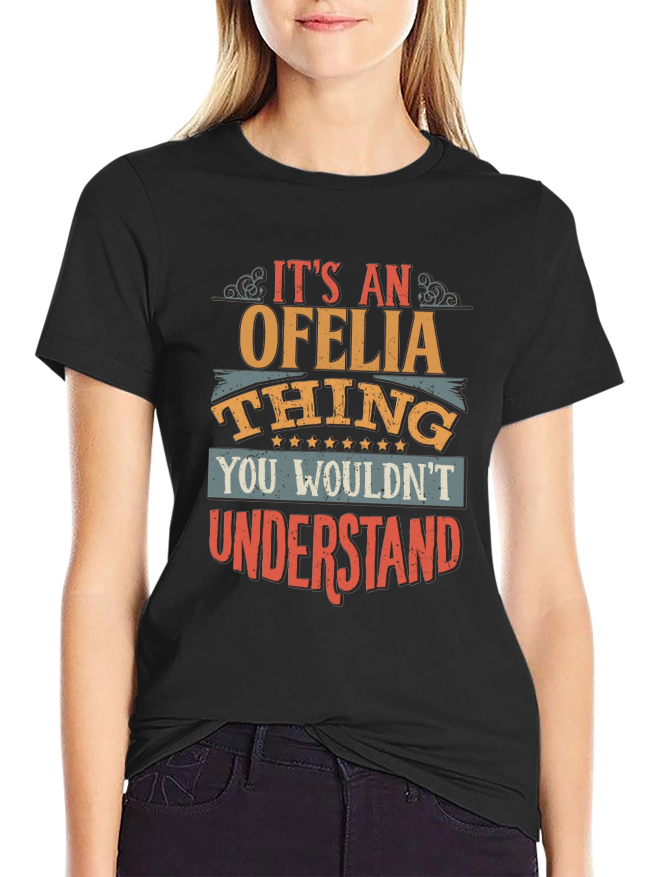 Ofelia Thing T-Shirt - Funny Name Tee