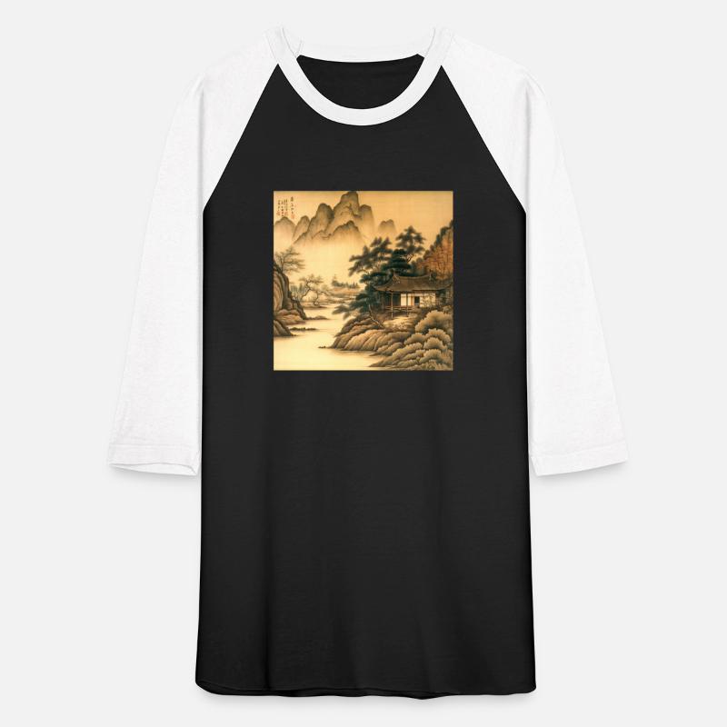 large Chinese painting Fuchun Mountains