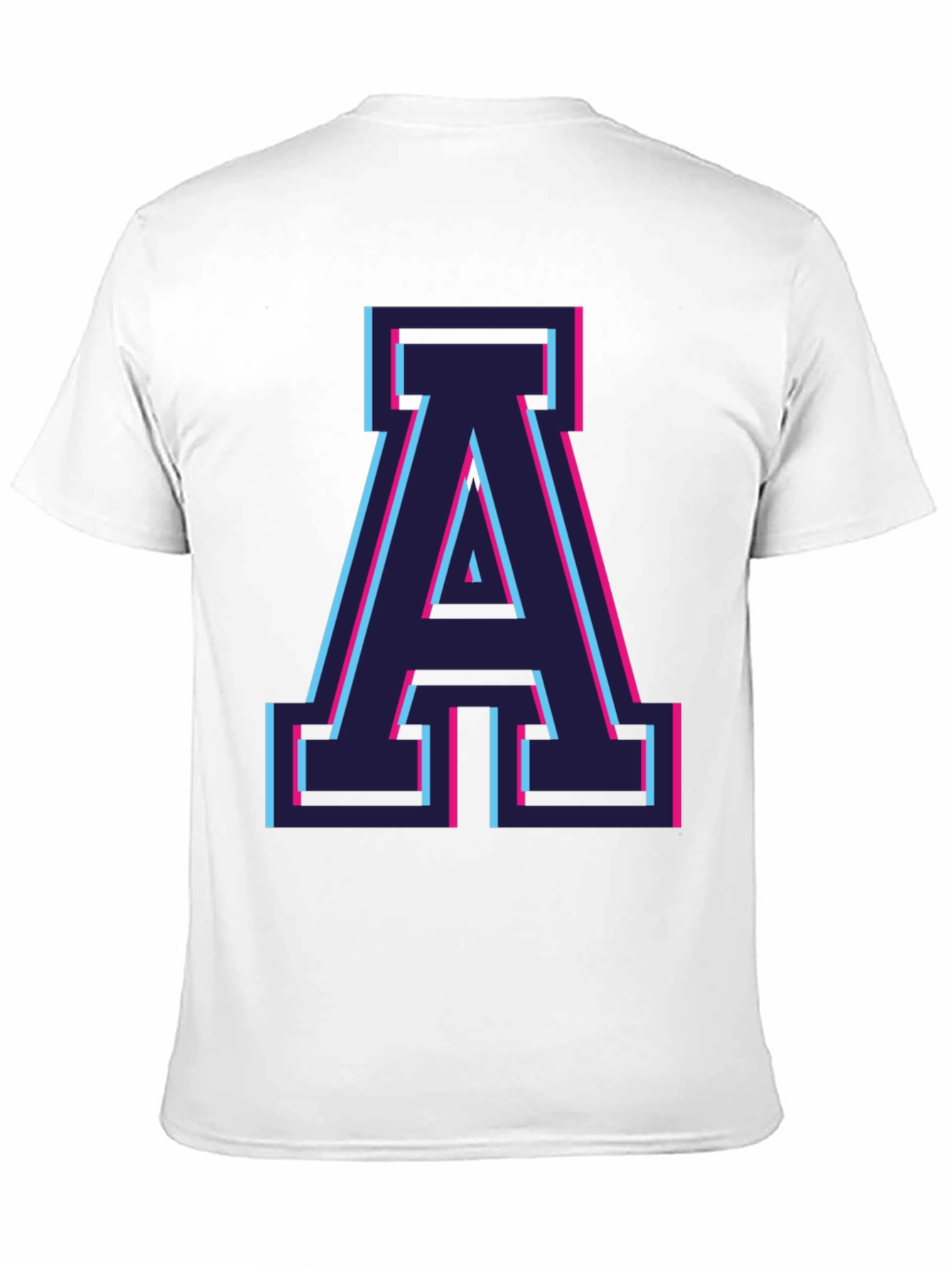 Retro A Letter T-Shirt