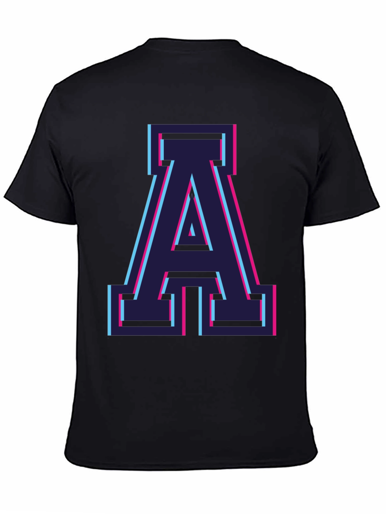 Retro A Letter T-Shirt