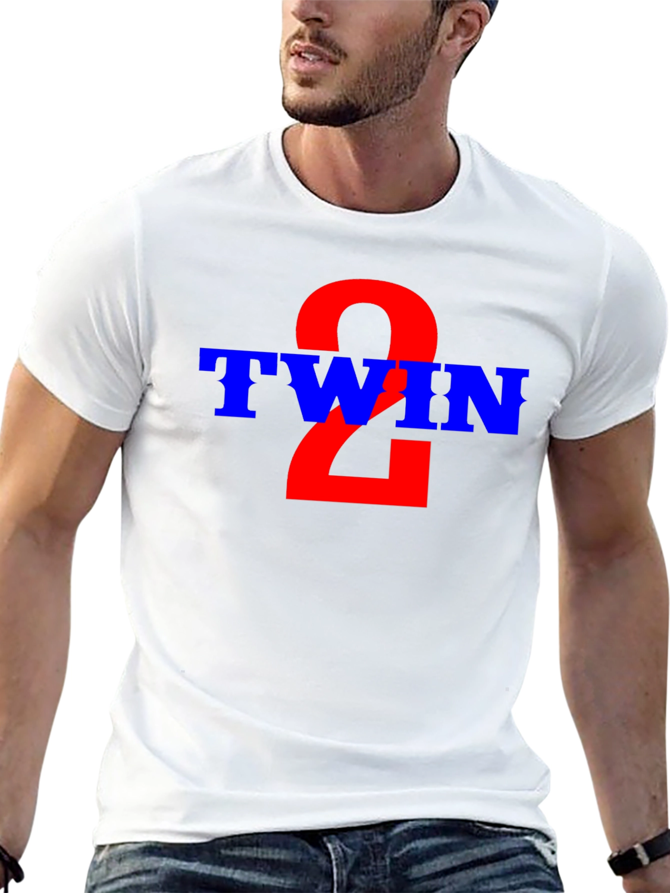 Twin 2 T-Shirt - Bold Graphic Tee