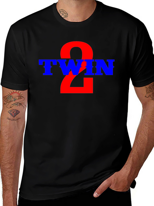 Twin 2 T-Shirt - Bold Graphic Tee