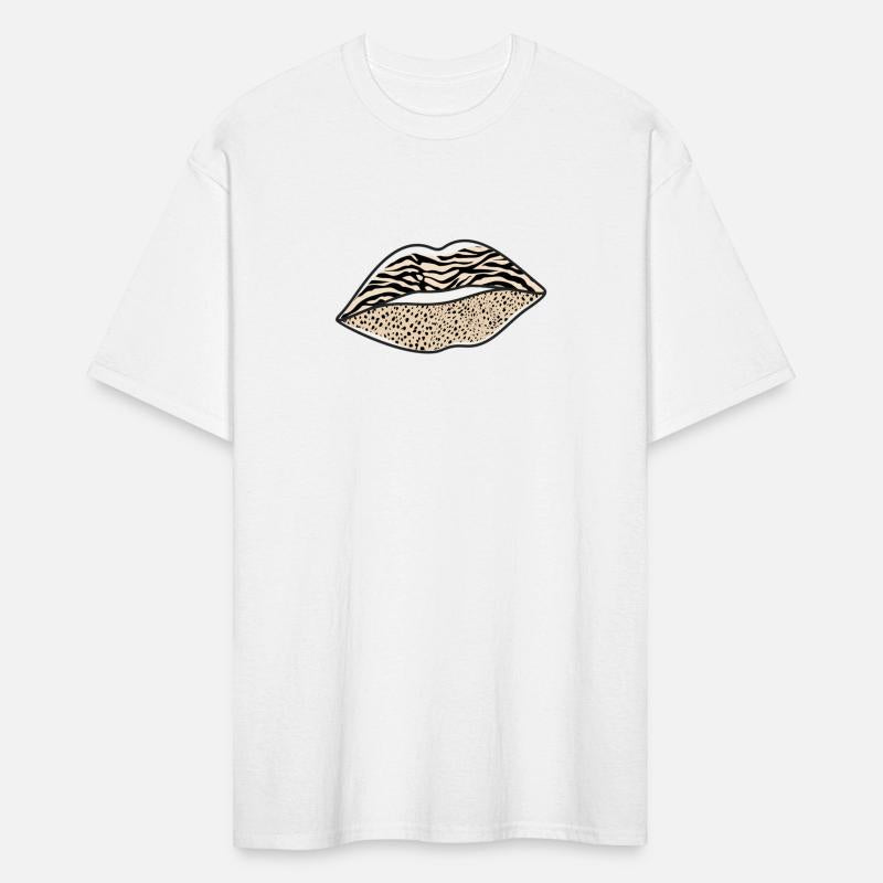 Leopard Zebra Lips Kiss Pout