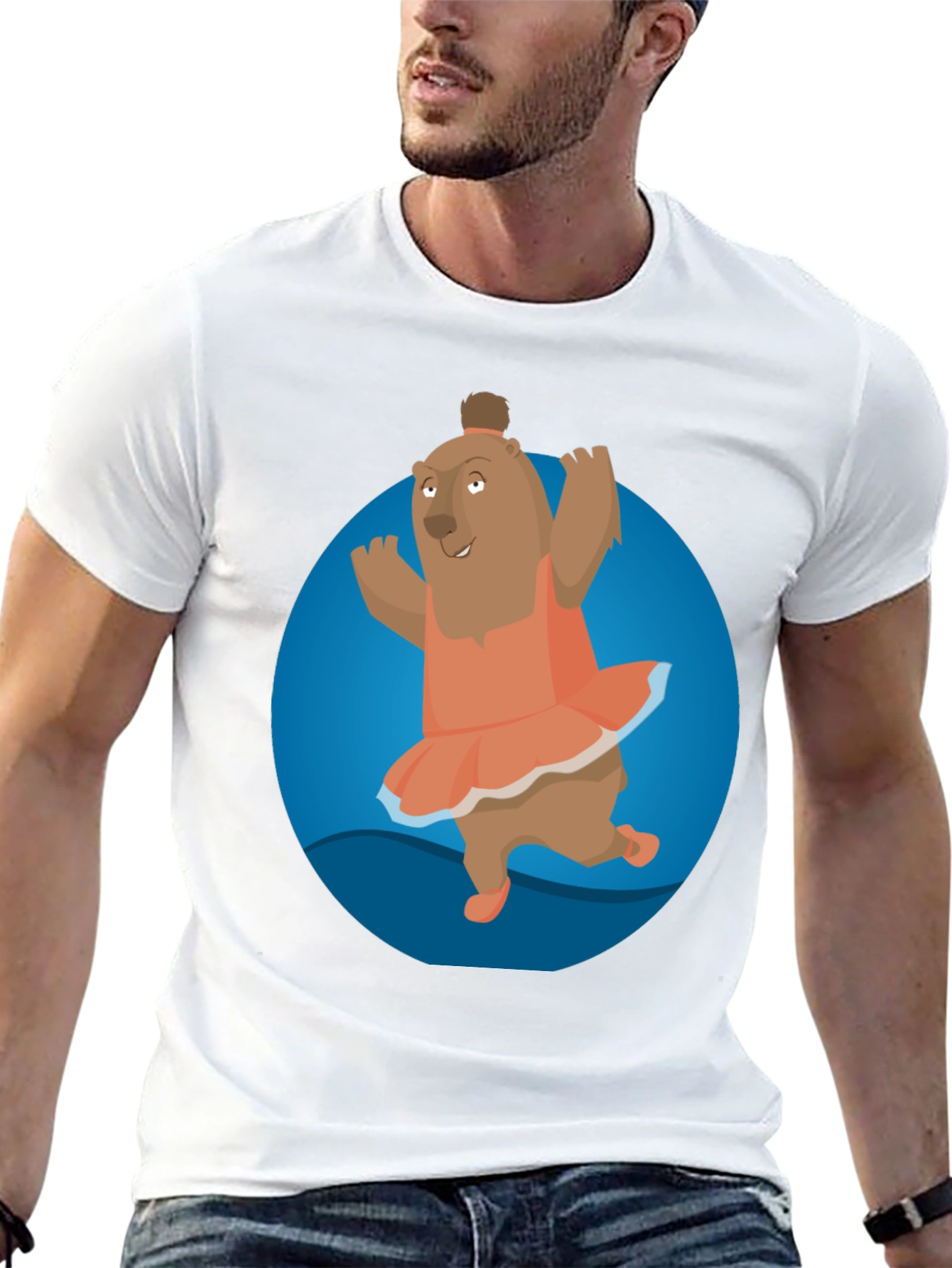 Bear Ballerina Graphic Tee