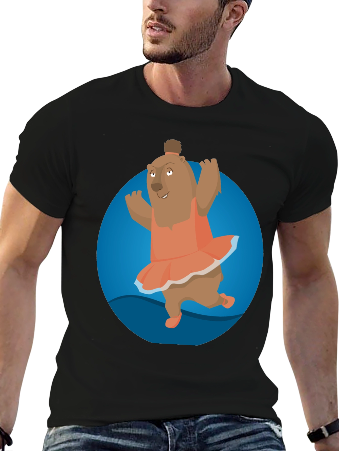 Bear Ballerina Graphic Tee