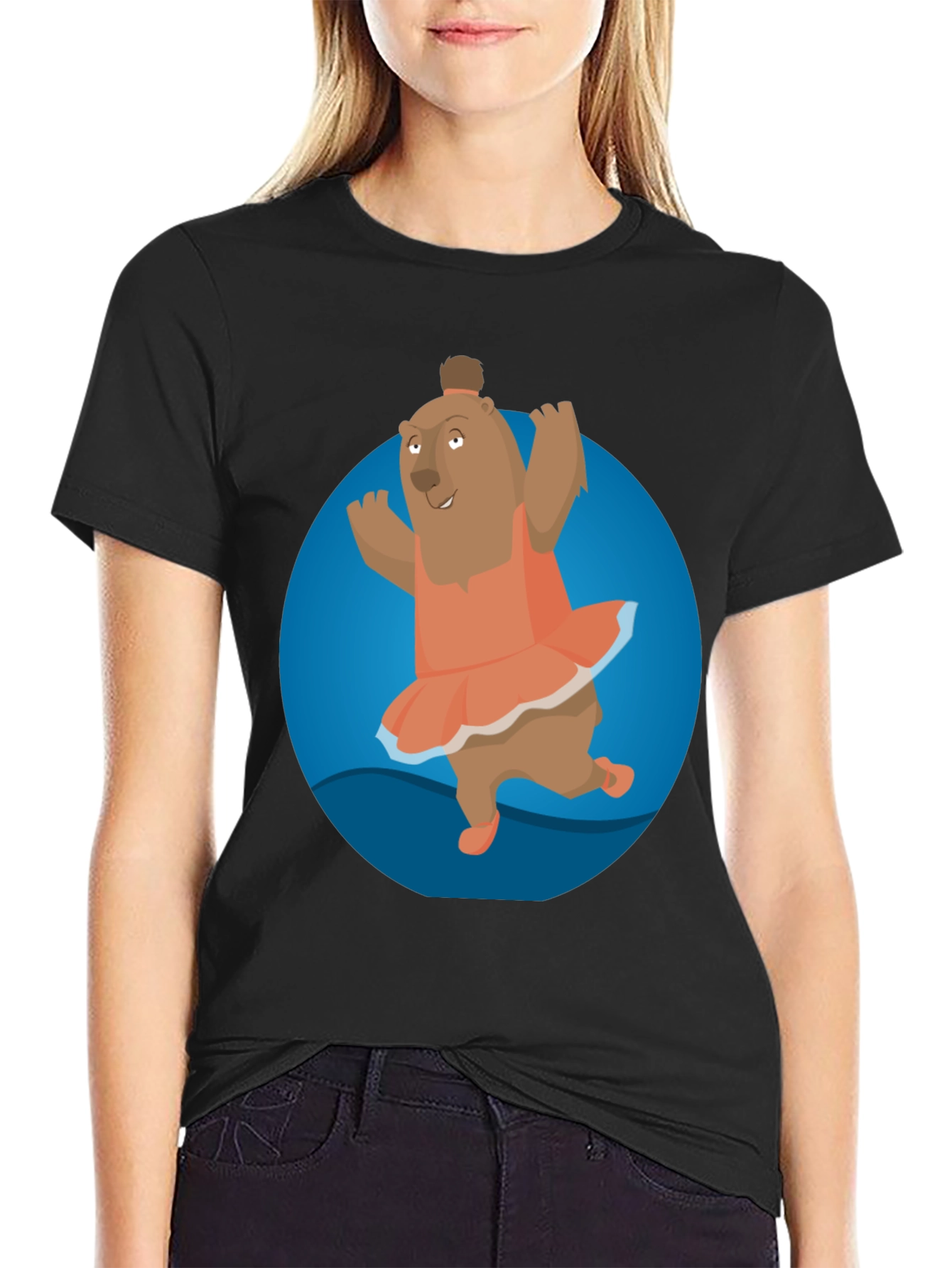 Bear Ballerina Graphic Tee