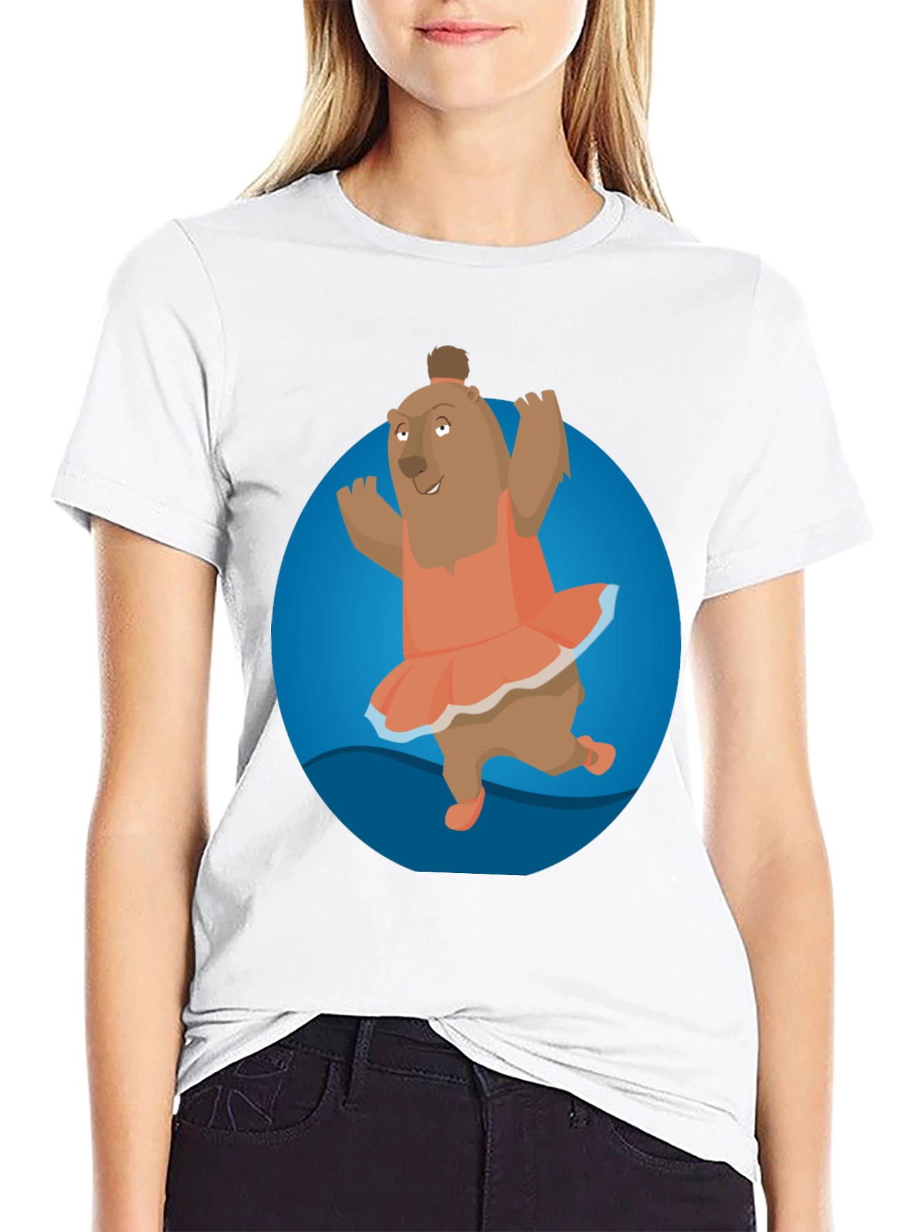 Bear Ballerina Graphic Tee
