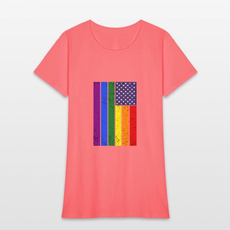 LGBTQIA+ American Flag Pride