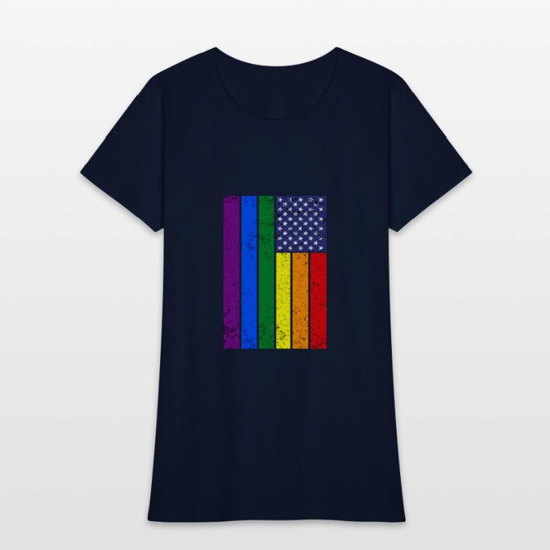 LGBTQIA+ American Flag Pride