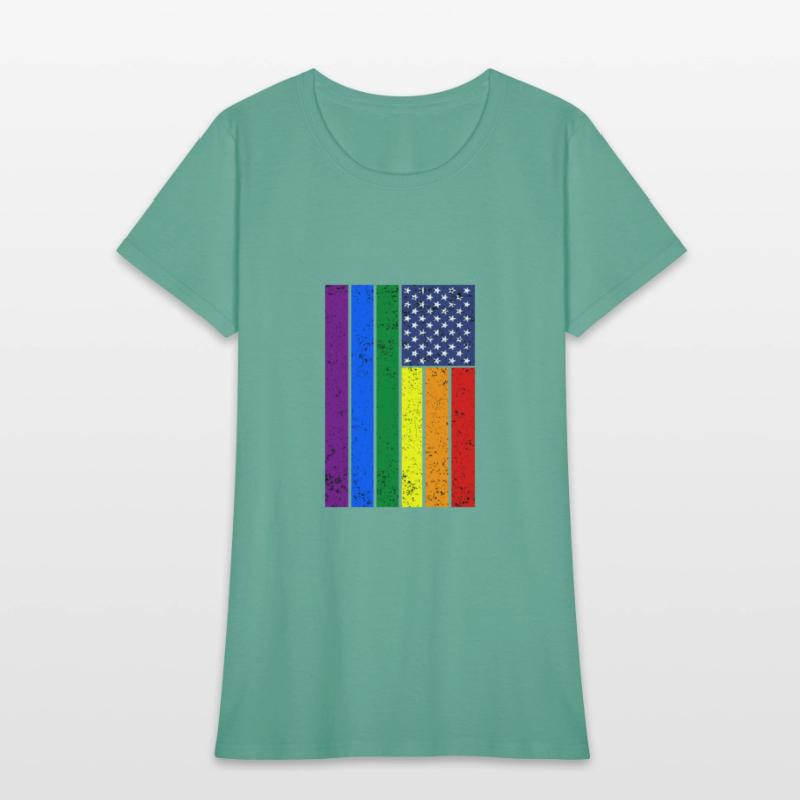 LGBTQIA+ American Flag Pride