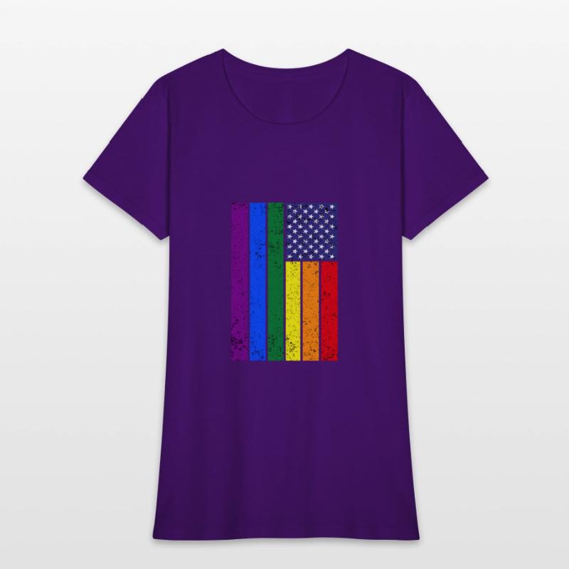 LGBTQIA+ American Flag Pride