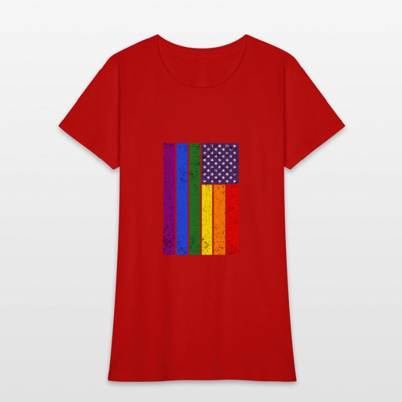 LGBTQIA+ American Flag Pride