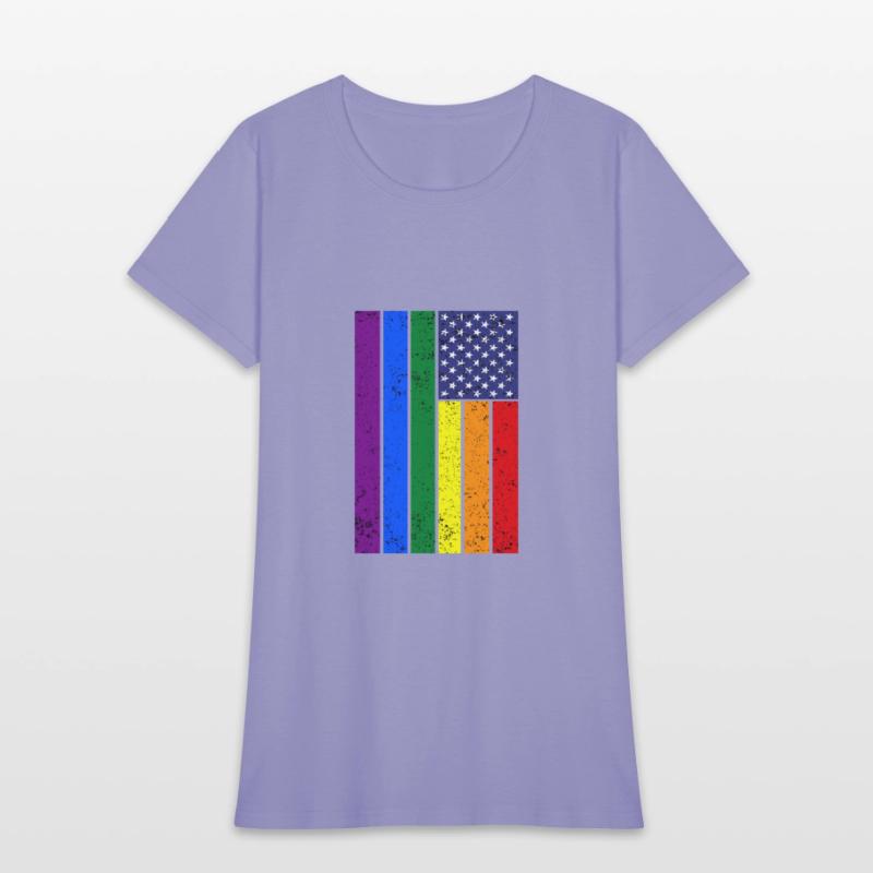 LGBTQIA+ American Flag Pride