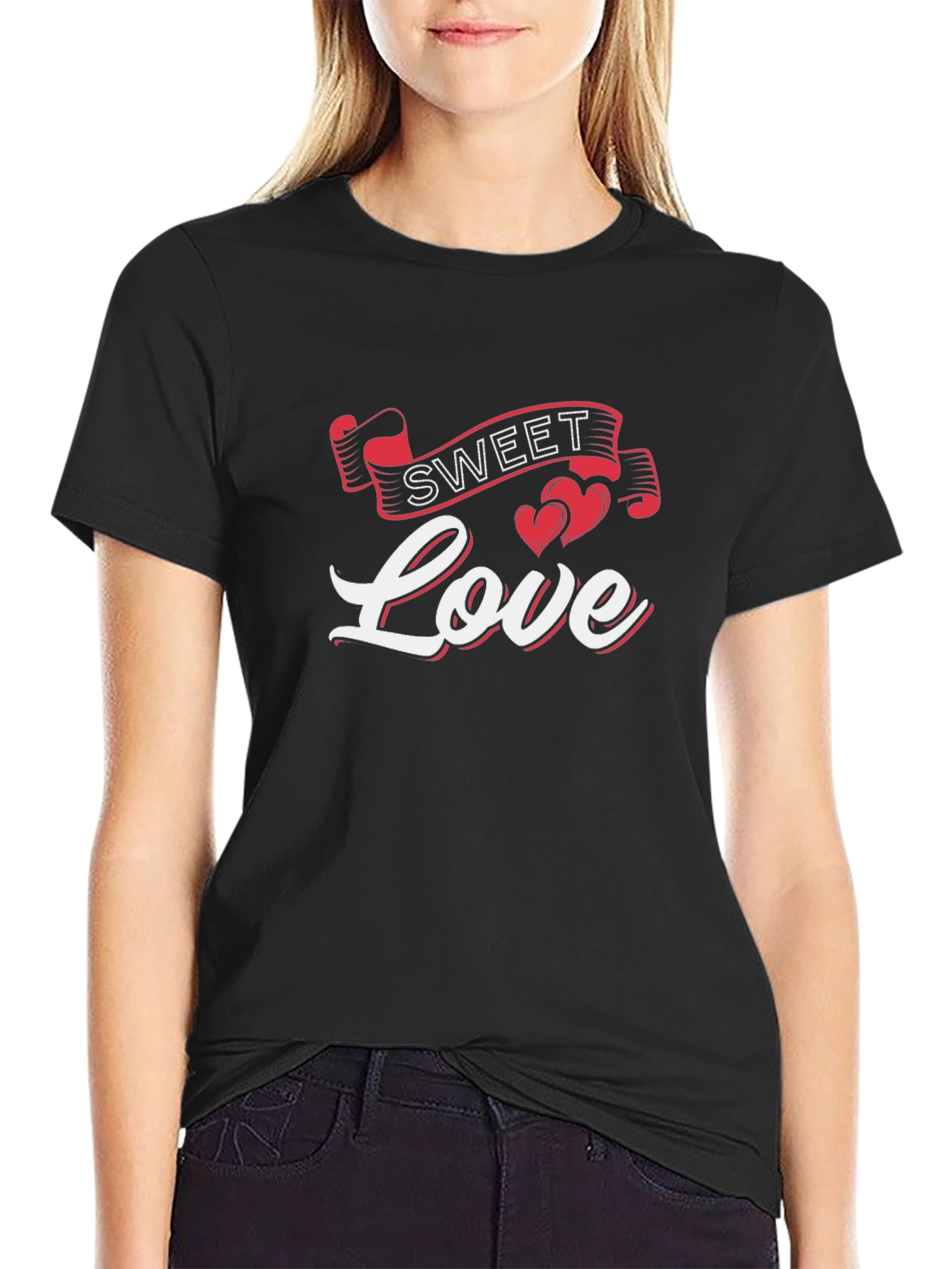 Sweet Love Graphic Tee - Valentines Day Shirt