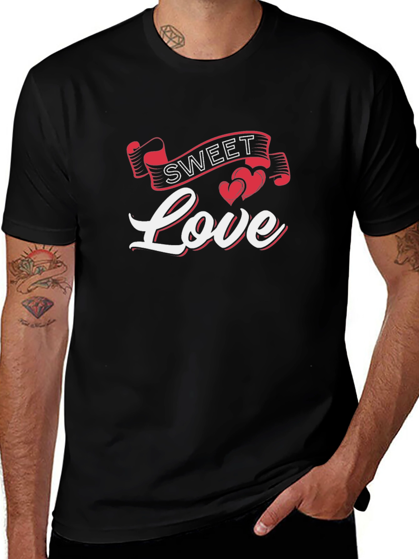 Sweet Love Graphic Tee - Valentines Day Shirt