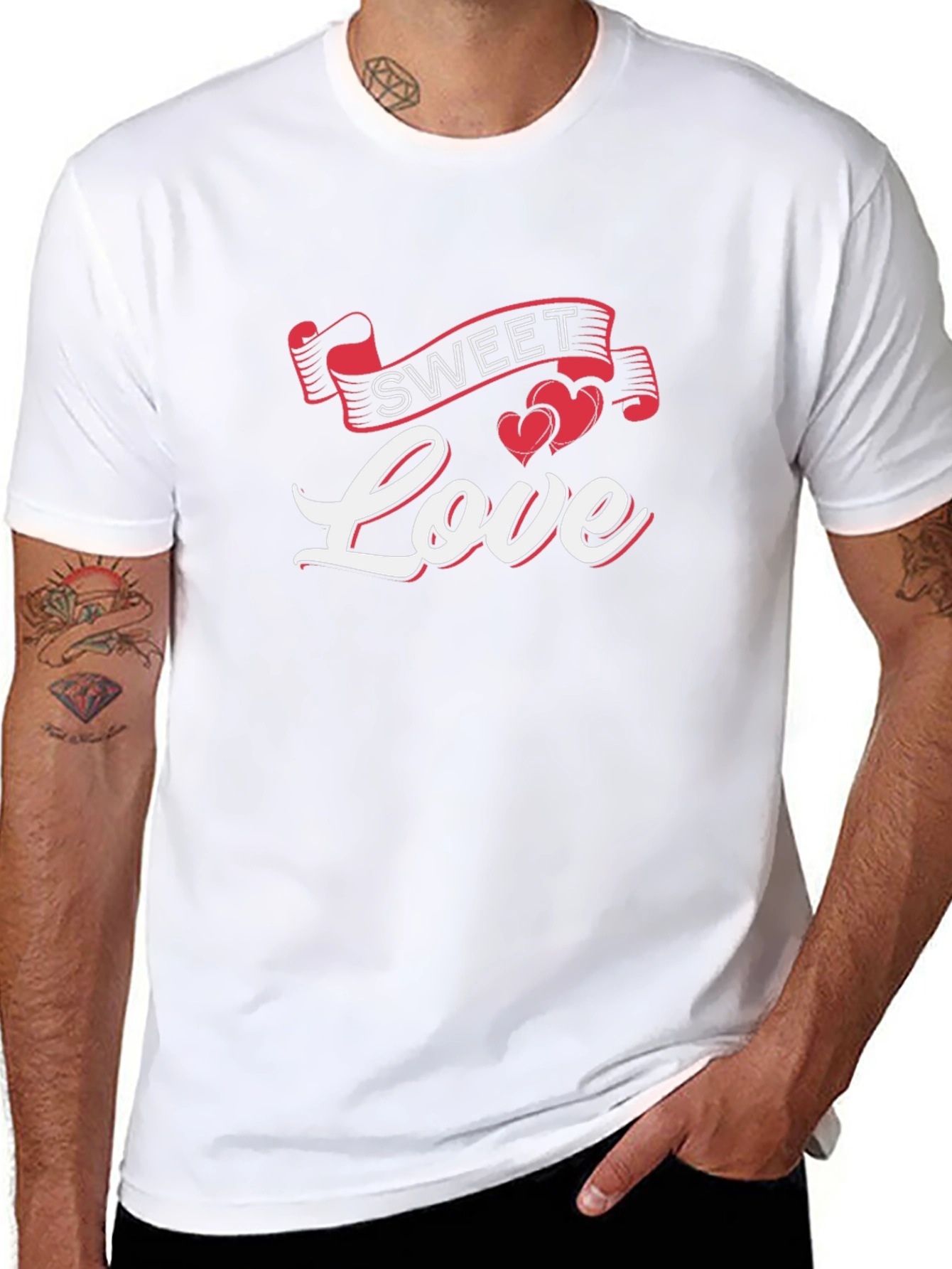 Sweet Love Graphic Tee - Valentines Day Shirt