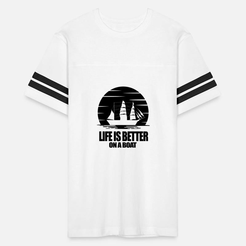 Life is Better And Adventure On a Boat Light Shirt