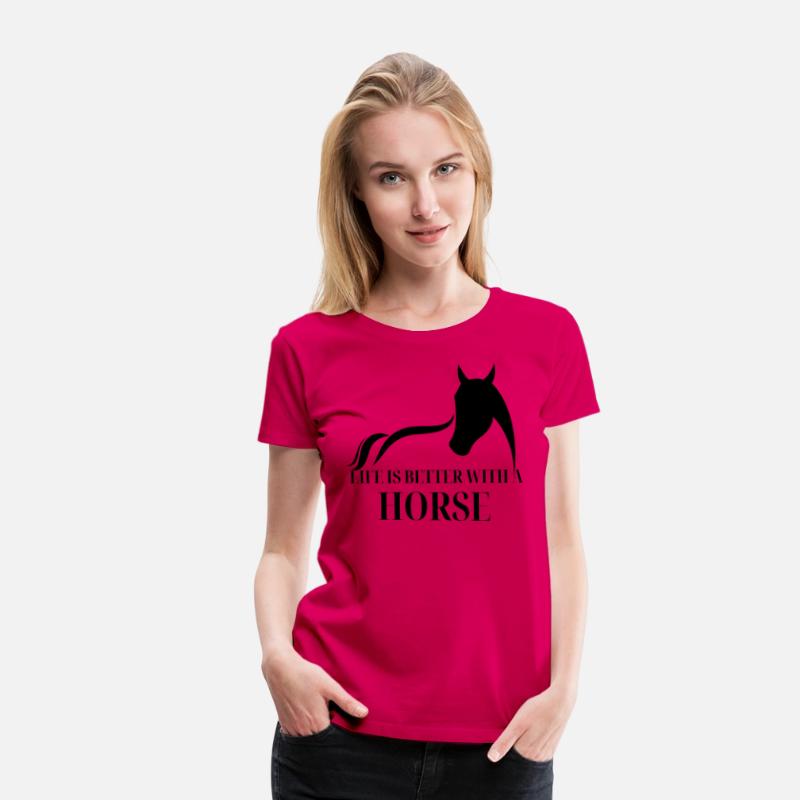 Life Is Better With Horse, Horseman Gift.